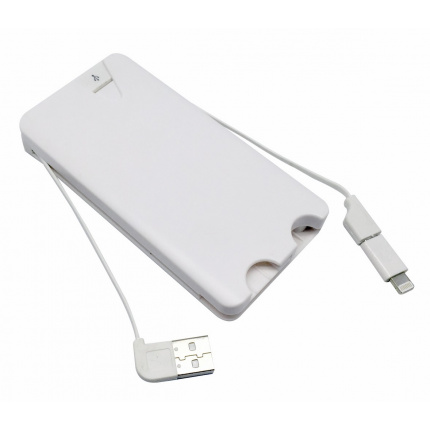 Powerbank flat 5.000 mAh - Topgiving